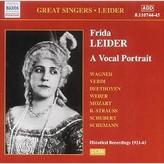 Frida Leider: A Vocal Portrait