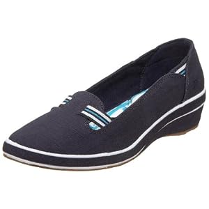 Grasshoppers Ladies Retreat Closed Toe Wedge by Grasshoppers