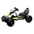 Superhero Stealth Battery-Operated Go Kart - Black