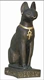 Egyptian Cat Bastet Statue Museum Reproduction