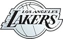 Los Angeles Lakers Silver Auto Emblem