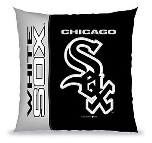 Buy Biederlack Chicago White Sox Vertical Stitch Pillow by Biederlack