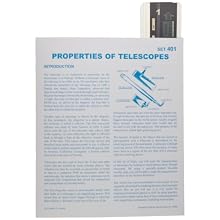 American Educational Properties Of Telescopes Astroslide Chart