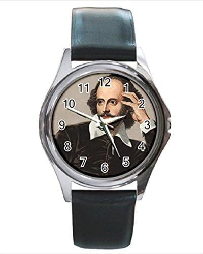 William Shakespeare Round Metal Watch copy.jpg