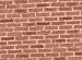 Dollhouse Miniature Realistic Red Brick Paper