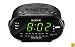 Sony ICF-C318 Clock Radio with Dual Alarm (Black)