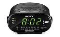 Sony ICF-C318 Automatic Time Set Clock Radio with Dual Alarm (Black)