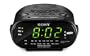 Sony ICF-C318 Automatic Time Set Clock Radio with Dual Alarm (Black)
