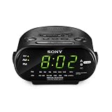 Sony ICF-C318 Automatic Time Set Clock Radio with Dual Alarm (Black)
