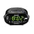 Sony ICF-C318 Automatic Time Set Clock Radio with Dual Alarm (Black)
