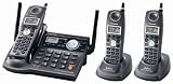 Panasonic KX-TG5673B 5.8 GHz FHSS GigaRange  Digital Cordless Telephone with Three Handsets