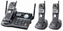 Panasonic KX-TG5673B 5.8 GHz FHSS GigaRange  Digital Cordless Telephone with Three Handsets