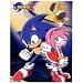 Sonic X: Sonic Amy Tails Wall Scroll (Fabric Cloth) GE9547