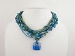 Turquoise Blue Multistrand...