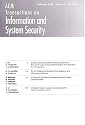 Acm Transactions on Information and System Security