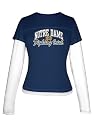 5th & Ocean Notre Dame Women's Long Sleeve Layered Tee