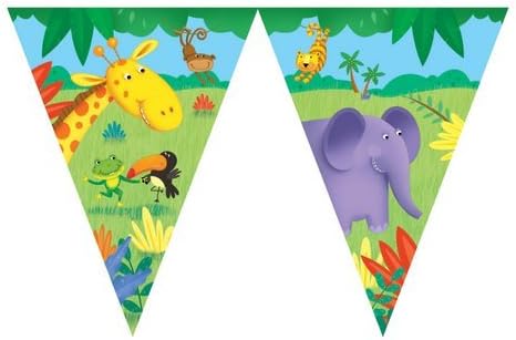 Jungle Buddies Flag Banner - Each