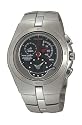 Seiko Men's Titanium Arctura Kinetic Chronograph Watch #SNL007