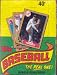 1987 Topps Baseball Wax Box