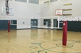 Scholastic Telescopic Two-Court Volleyball System
