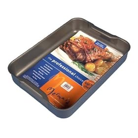 16.5" Roasting Dish (integral handles) Hard Anodised finish