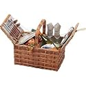 Picnic Plus Sebago Picnic Basket 18x12-in.