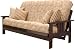 Expression Complete Oak Futon Set - Full Size