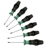 Wera 05031554002 Kraftform Comfort 1367/6 Torx Ergonomic Screwdriver Set, 6-Piece [並行輸入品]