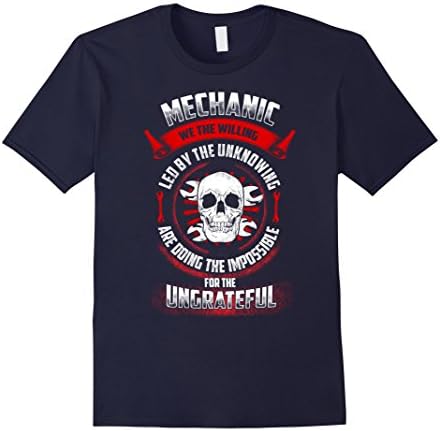 Men's Mechanic, We the Willing  - Mechanic Shirt Small Navy