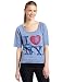Junk Food Juniors I Love New York Off The Shoulder Dolman Crew