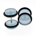 Fake Acrylic Plugs - Light Blue "GLOW IN THE DARK" 16g Wire; 8mm - Sold as a Pair