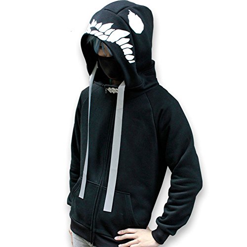 Anime Kantai Collection Cosplay Costume Zip Up Hoodie Jacket Long Sleeve