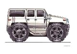 Review The Moneyman  / HUMMER HUMVEE H3 KOOLART image CERAMIC MUG 1855