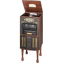 Teac GF-680 Console Stereo with 3-CD Changer, Turntable, Cassette Deck, and AM/FM Tuner