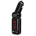 FX-Victoria Bluetooth FM Transmitter Audio Receiver Adapter Bluetooth Car Kit with 3.5mm Audio Output Cable, Dual USB Charging, suitable for Apple, HTC, LG, Samsung or other tablets/Smartphone - Black