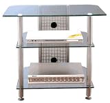 VTI AGR44B - AGR Series 2-Shelf Plasma/LCD TV Stand