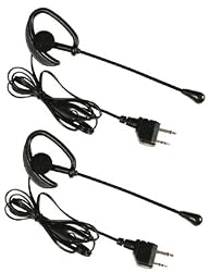 Midland AVP-1 Headset for Midland 2-Way Radios (2 Headsets)