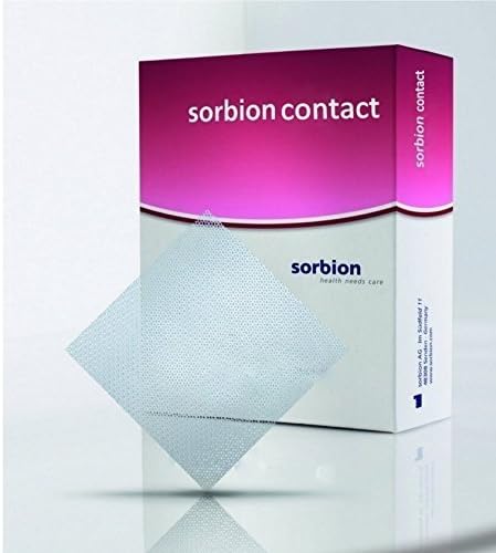 Sorbion Contact Primary Atraumatic Wound Dressing 10 x 10cm - Pack of 5 by Sorbion
