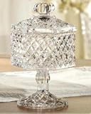 Fifth Avenue Crystal Muirfield Pedestal Jar with Lid