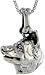 Sterling Silver " Norwegian Elkhound " © Dog Charm