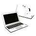 Harmony Design Protector Skin Decal Sticker for Apple MacBook Pro 17 inch (Unibody - NO Seperate Touchpad Button)