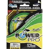 HI-Vis Yellow Line 50lb Test 150yd Spool - PowerPro 21100500150Y, Fishing Line by