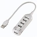 Hama USB-2.0-Hub 1:4, Wei¿, ohne Netzteil