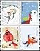 USPS Forever Postage Stamps Winter Fun Booklet of 20