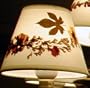 3, Chandelier, Or, Candle Light, Clip-on, Cream, Lamp, Shades