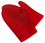 Progressive International Oven Mitts 2-Pack, Red