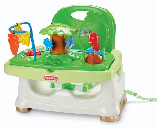 Childrens Toyshop  Toys : Fisher Price Rainforest Healthy Care Booster Seat