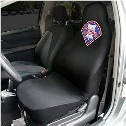 Philadelphia Phillies Black Team Logo Car Seat Cover
