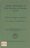 Abstract bibliography of fruit breeding and genetics to 1965 : Prunus