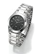 Classic stainless steel watch - 424 - black